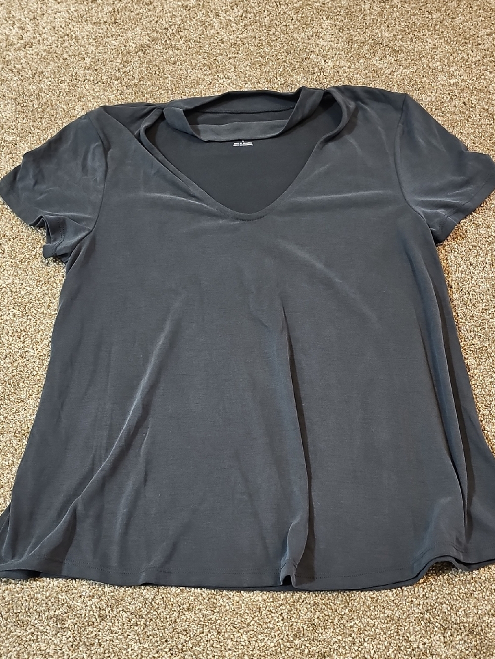 Mossimo Tshirt With Collad Cut Out